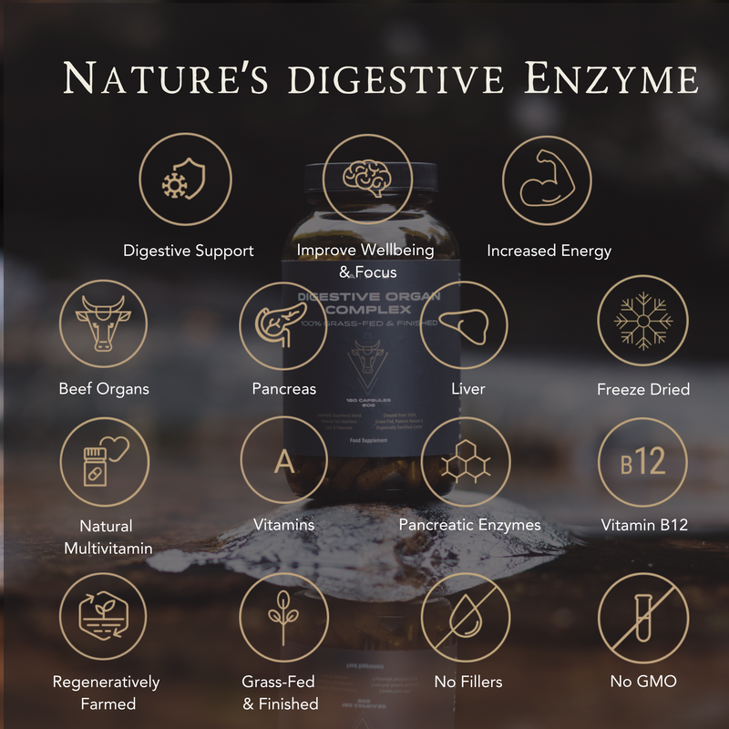 Grass-Fed Digestive Organ Complex