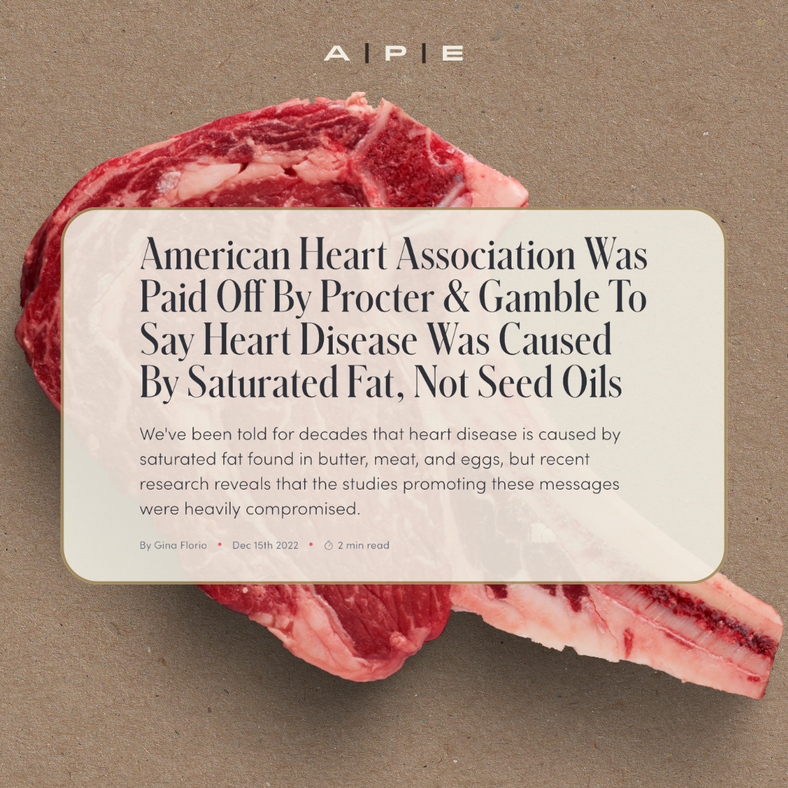 A Biased Study & A Bribe… the story of why saturated fat got unfairly blamed for heart disease.