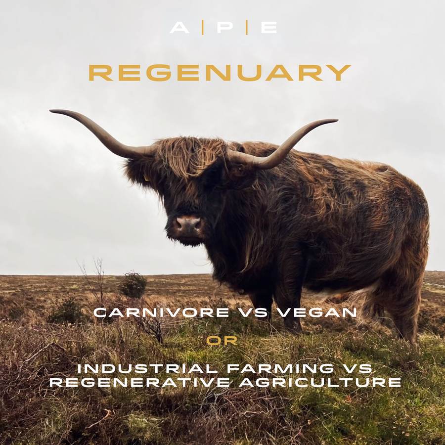 Regenuary: Carnivore vs. Vegan or Industrial Farming vs. Regenerative Agriculture?