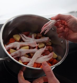 Chicken Feet Broth