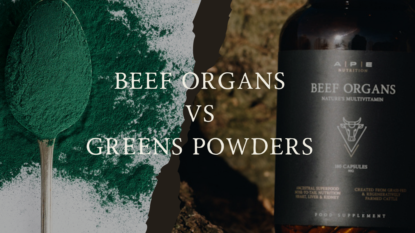 Beef Organs vs. Greens Powders