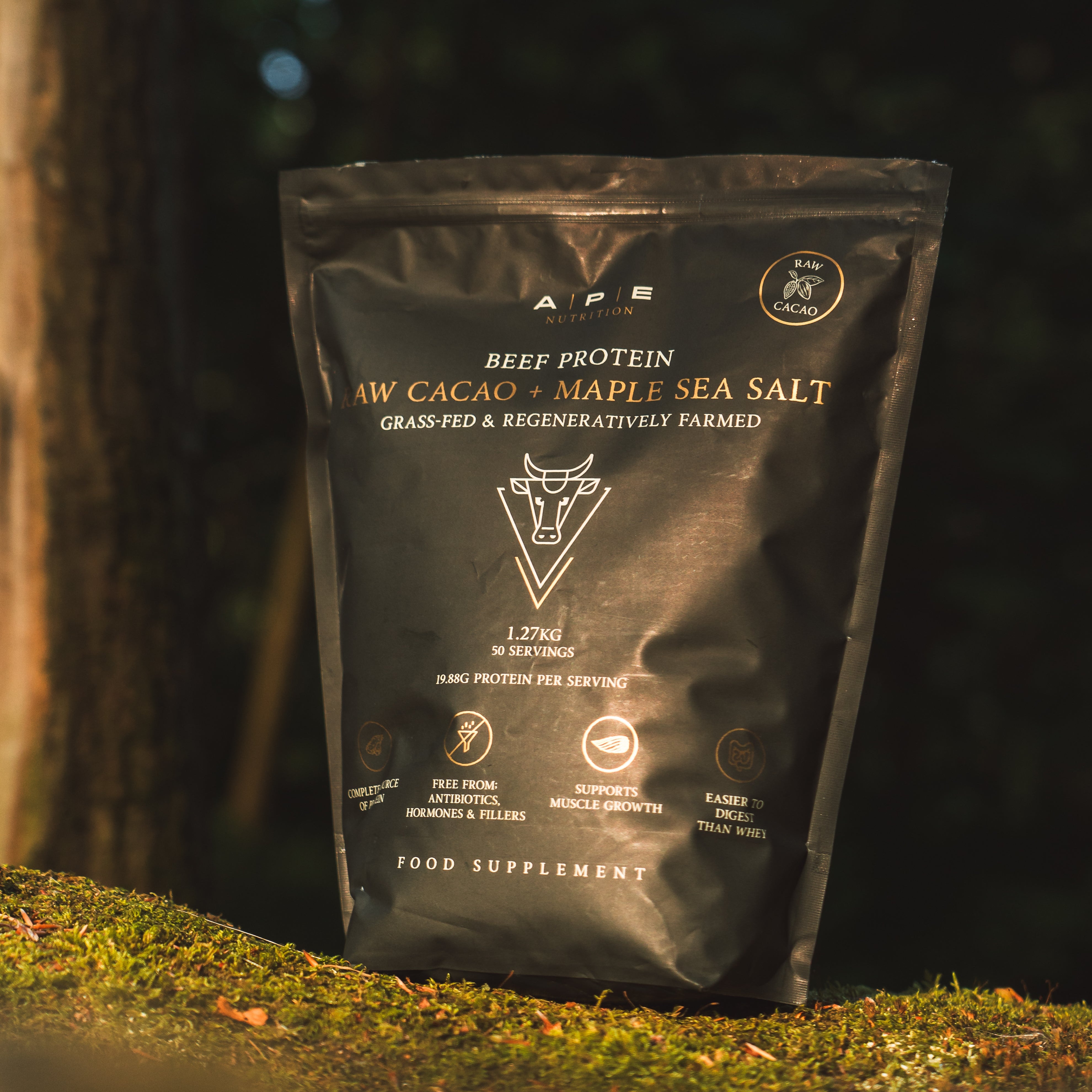 Grass-Fed Beef Protein | Raw Cacao & Maple Sea Salt