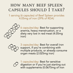 Grass-Fed Beef Spleen | Nature's Iron