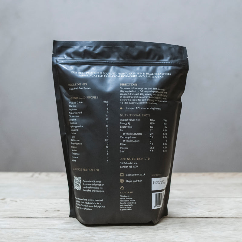 Grass-Fed Beef Protein | Original Flavour