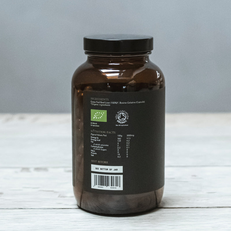 Organic & Grass-Fed Beef Liver