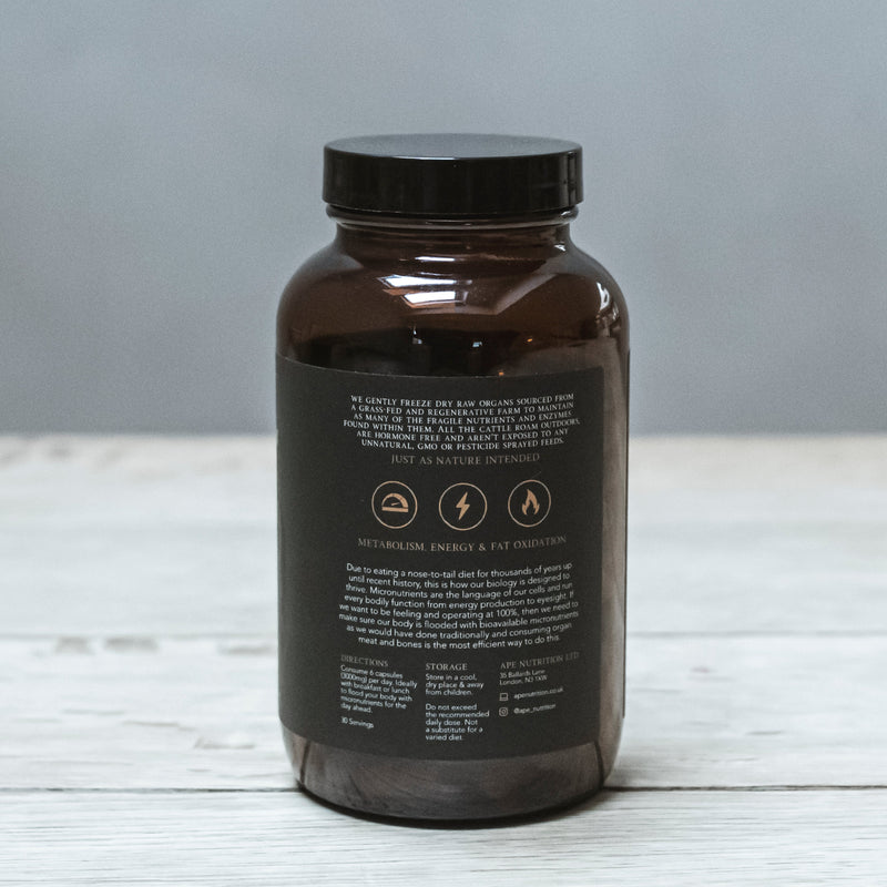 Grass-Fed Bone Marrow Capsules