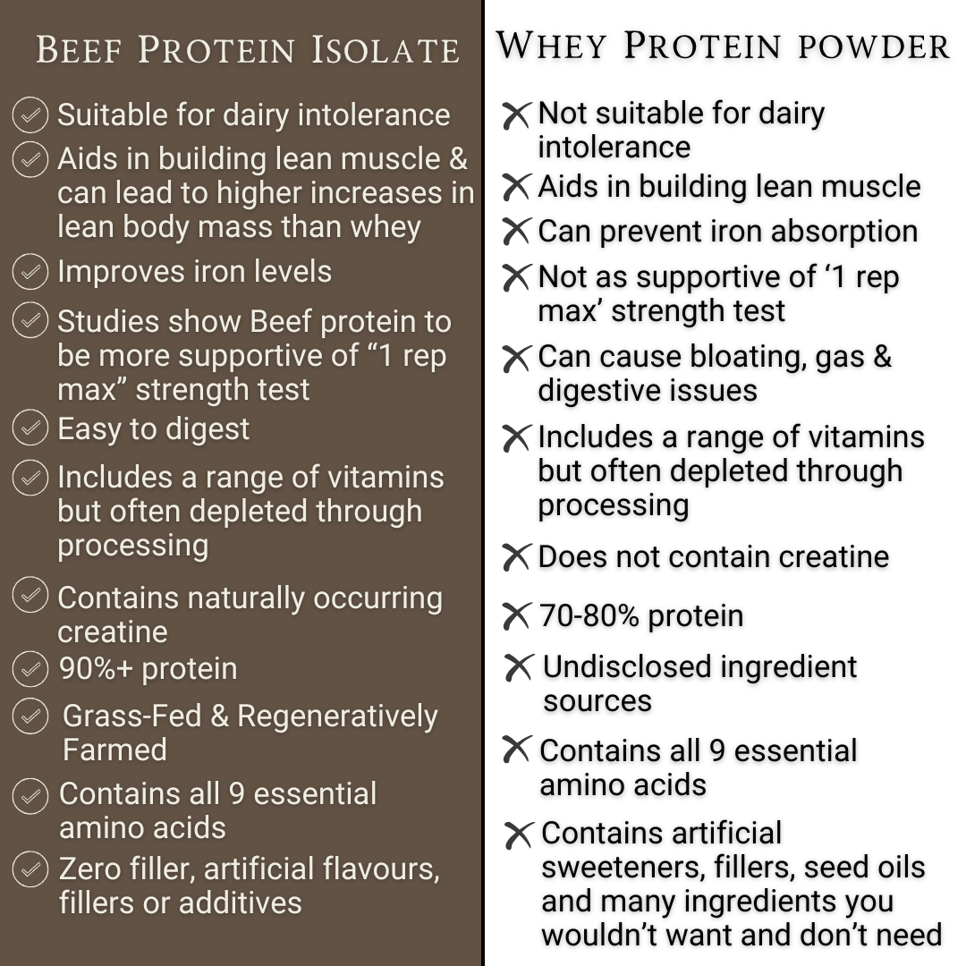 Protein In Beef Grass-Fed Beef Protein | Raw Cacao & Maple Sea Salt – APE Nutrition Ltd