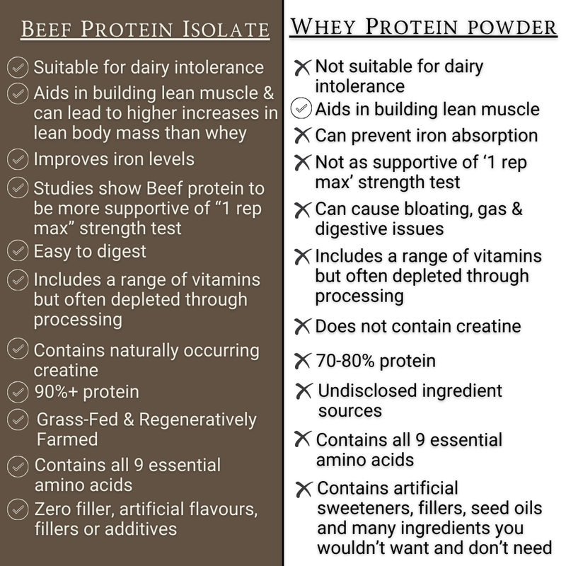 Grass-Fed Beef Protein | Raw Cacao & Maple Sea Salt