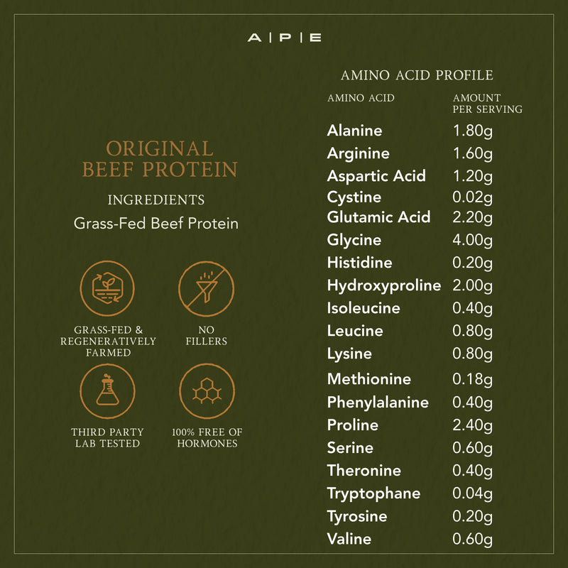 Grass-Fed Beef Protein | Original Flavour