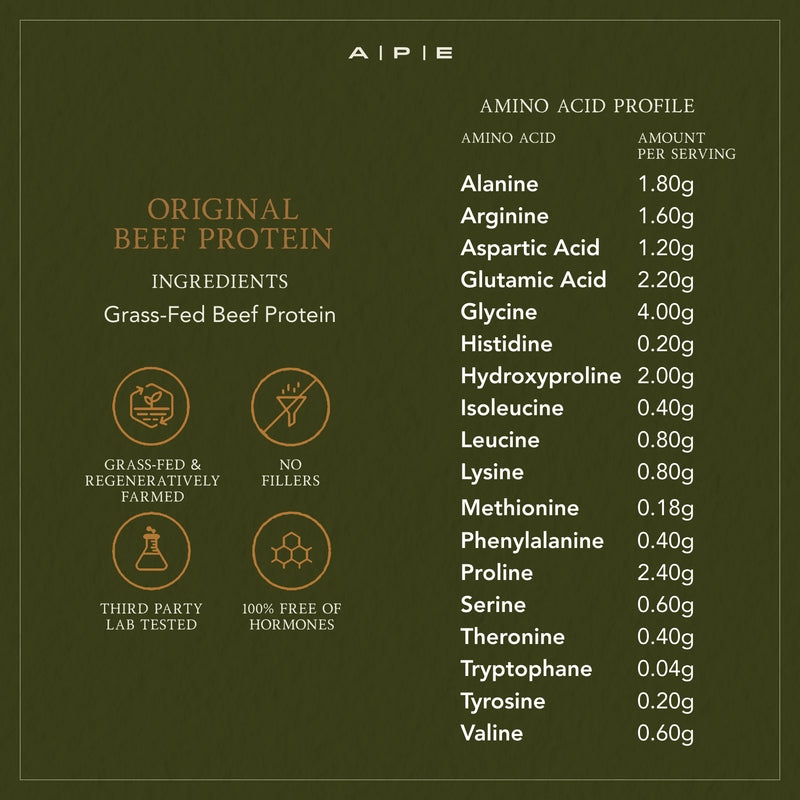 Grass-Fed Beef Protein | Original Flavour