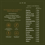 Grass-Fed Beef Protein | Madagascan Vanilla