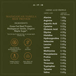 Grass-Fed Beef Protein | Madagascan Vanilla