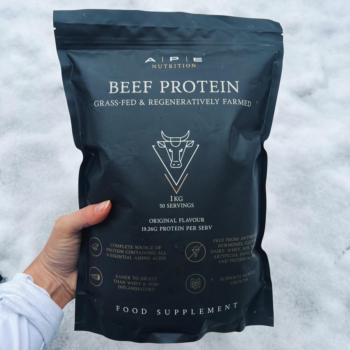 Grass-Fed Beef Protein | Unflavoured – APE Nutrition Ltd