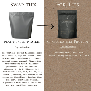 Grass-Fed Beef Protein | Raw Cacao & Maple Sea Salt